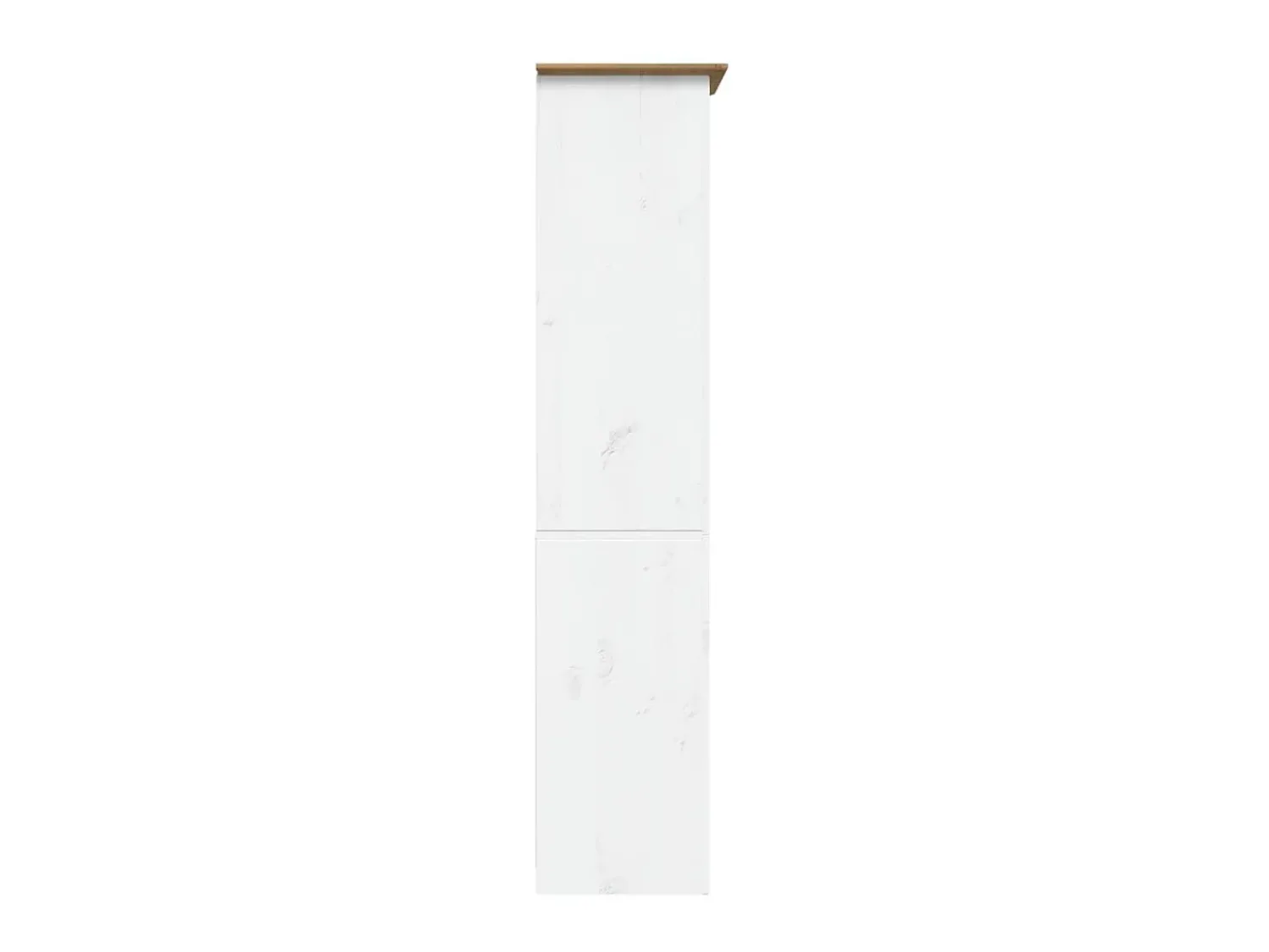 Biblioteca| Estante BODO 5 prateleiras 82x40x173 cm pinho maciço PT726308 Castanho
