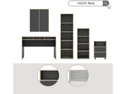 Sale Vicco Estante 40x30x140 tetrix Branco