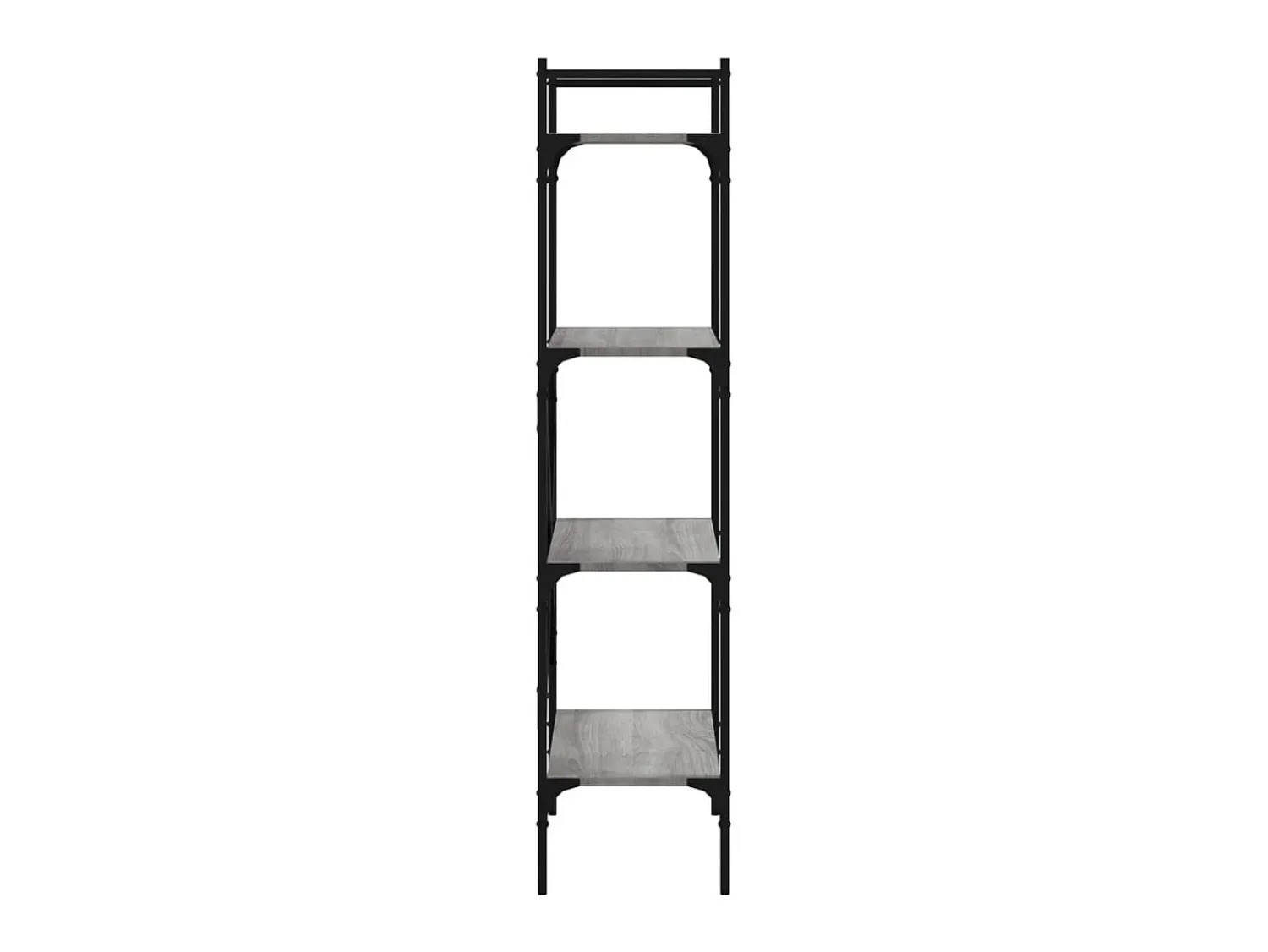 Estante c/ 4 prateleiras derivados de madeira sonoma PT618731^ Biblioteca