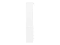 Online Estante c/ gavetas ALTA 77x35x186,5 cm pinho maciço PT993911 Branco