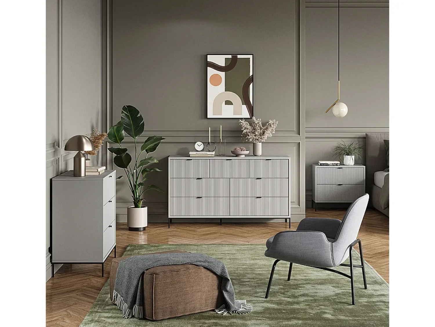 Prateleira*Vicco Estante cinza 60x40x180 eliza Cinzento