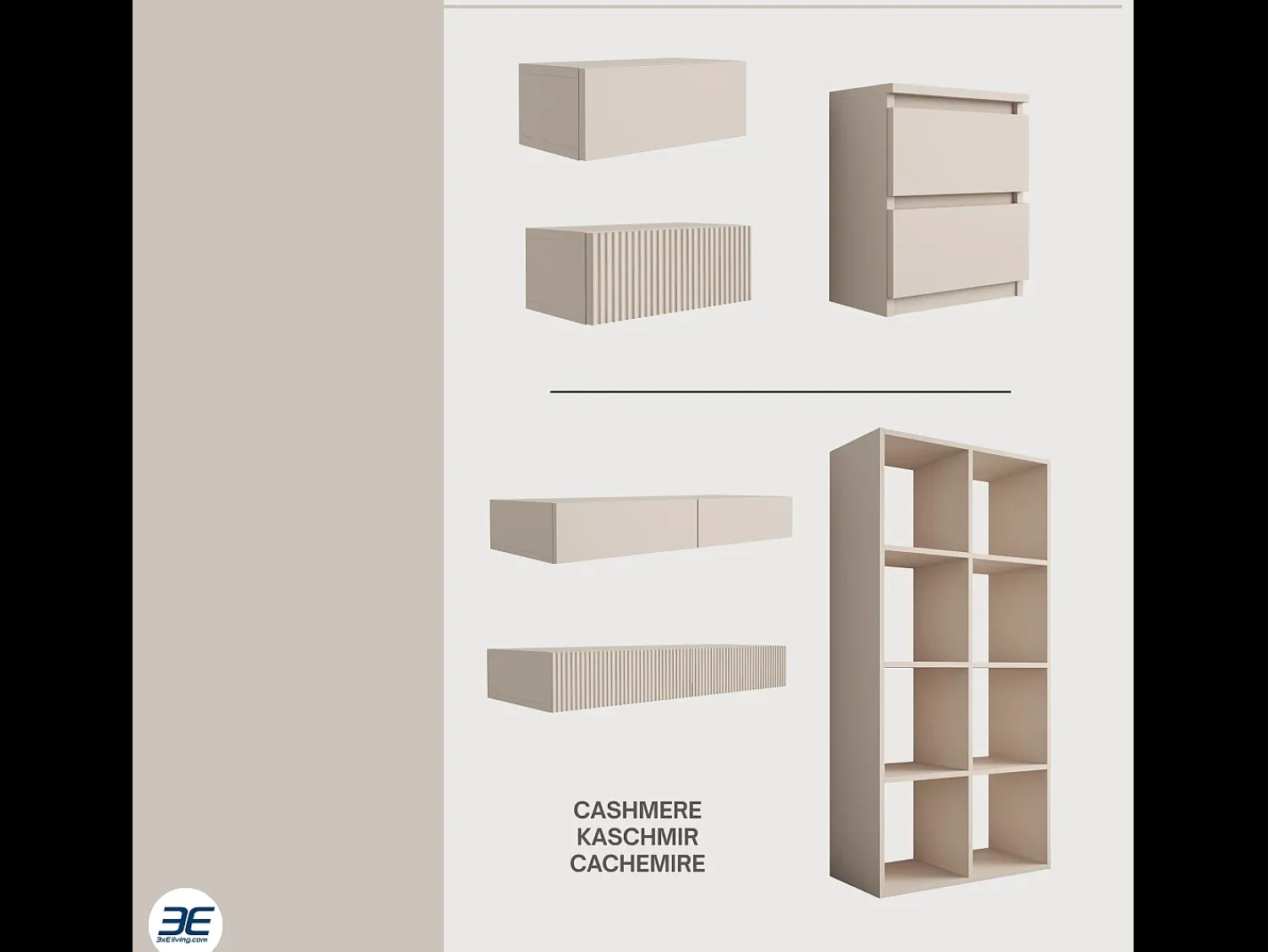 New Estante com 8 compartimentos – Cor: caramelo – 147 × 74 × 30 cm, vertical ou horizontal Castanho