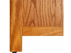 Vitrina*vidaxl Estante com 5 prateleiras 45x22x140 cm madeira carvalho maciça Castanho