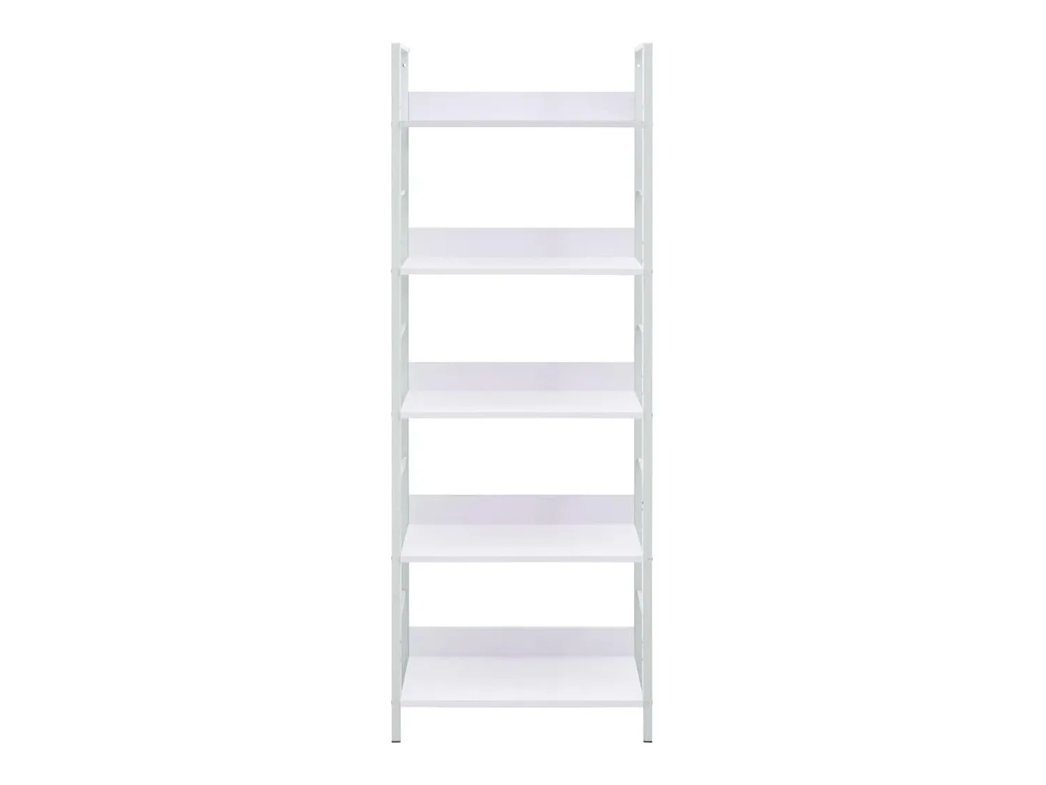 Clearance Estante com 5 prateleiras derivados de madeira PT892108 Branco