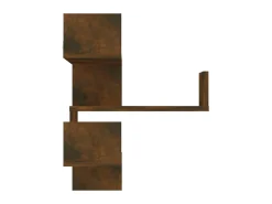 Best Estante de canto 40x40x50 cm derivados madeira carvalho fumado PT569833 Castanho