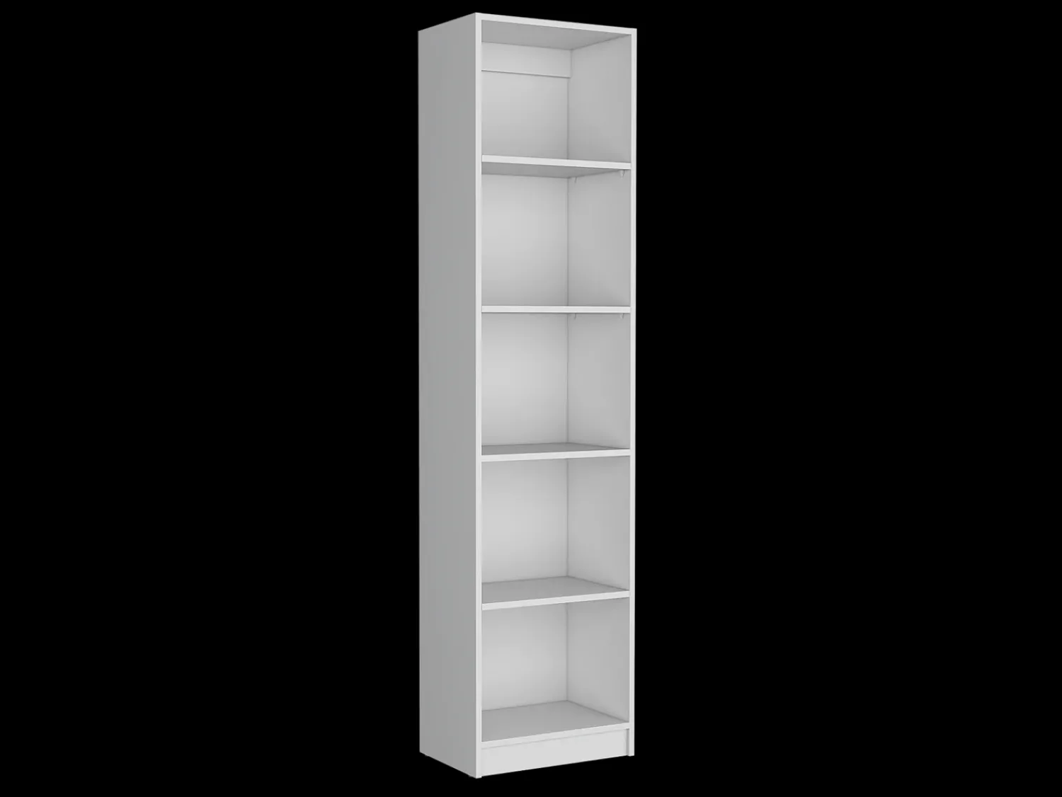 Prateleira*TuHome Estante de melamina Home Xs, com 5 prateleiras e design elegante , 180.59 cm X 45 cm X 29.89 cm , Branco