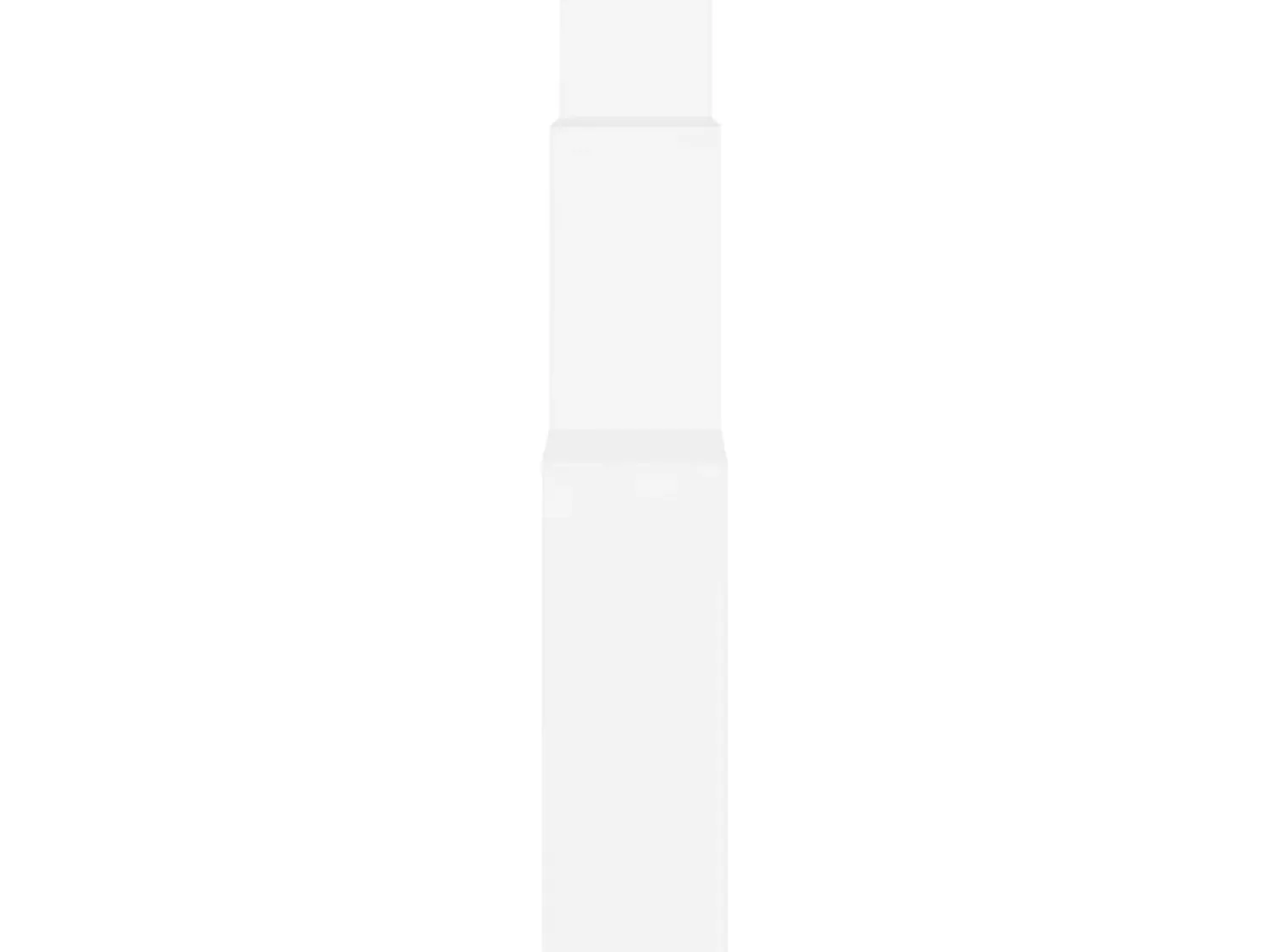 Prateleira| Estante de parede cúbica 80x15x78,5 cm deriv. de madeira PT370993 Branco