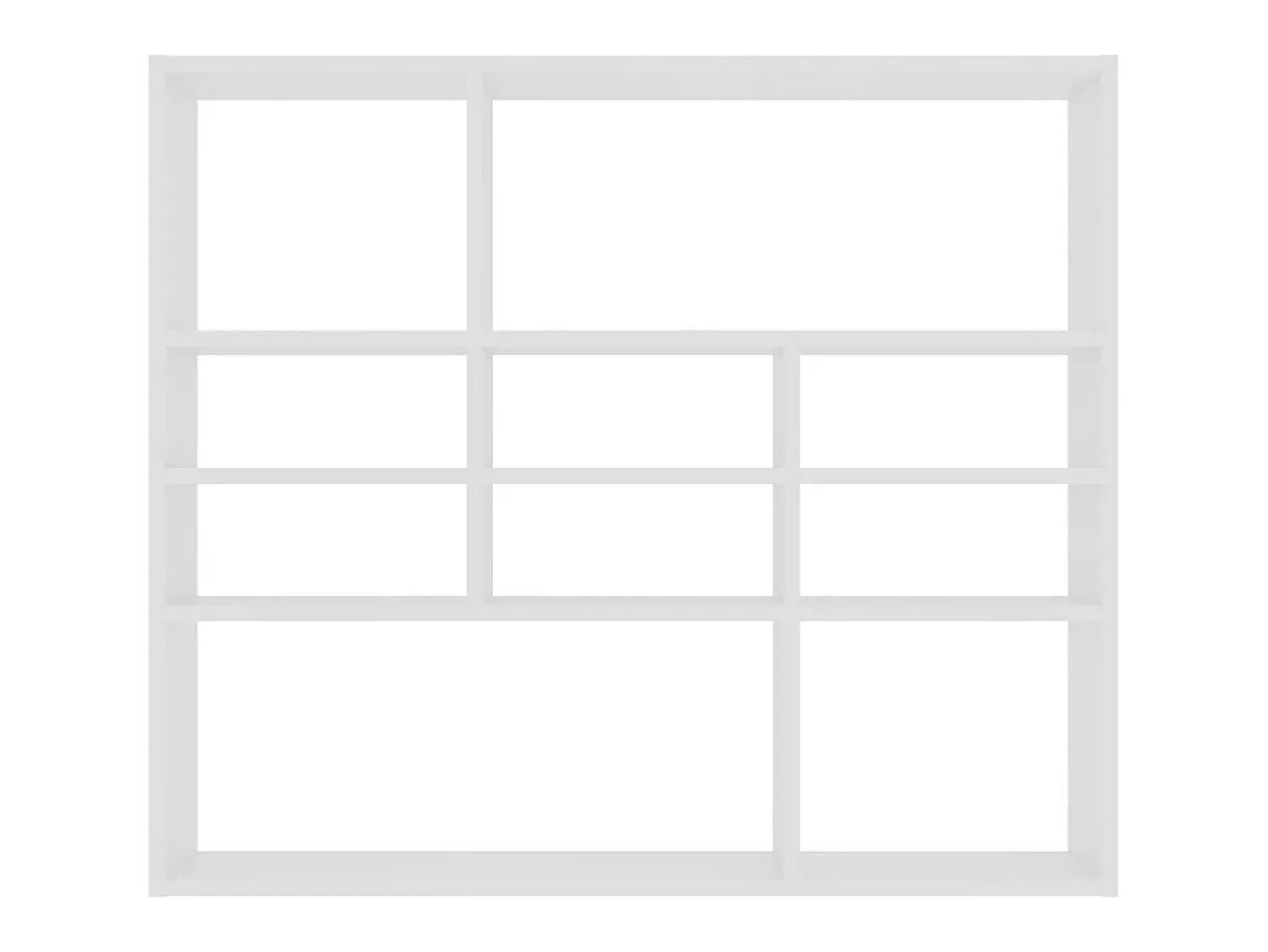 Estante de parede 90x16x78 cm contraplacado PT588387^ Prateleira