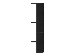 Estante parede p/ canto 36,5x36,5x140 cm deriv. madeira PT790887^ Prateleira