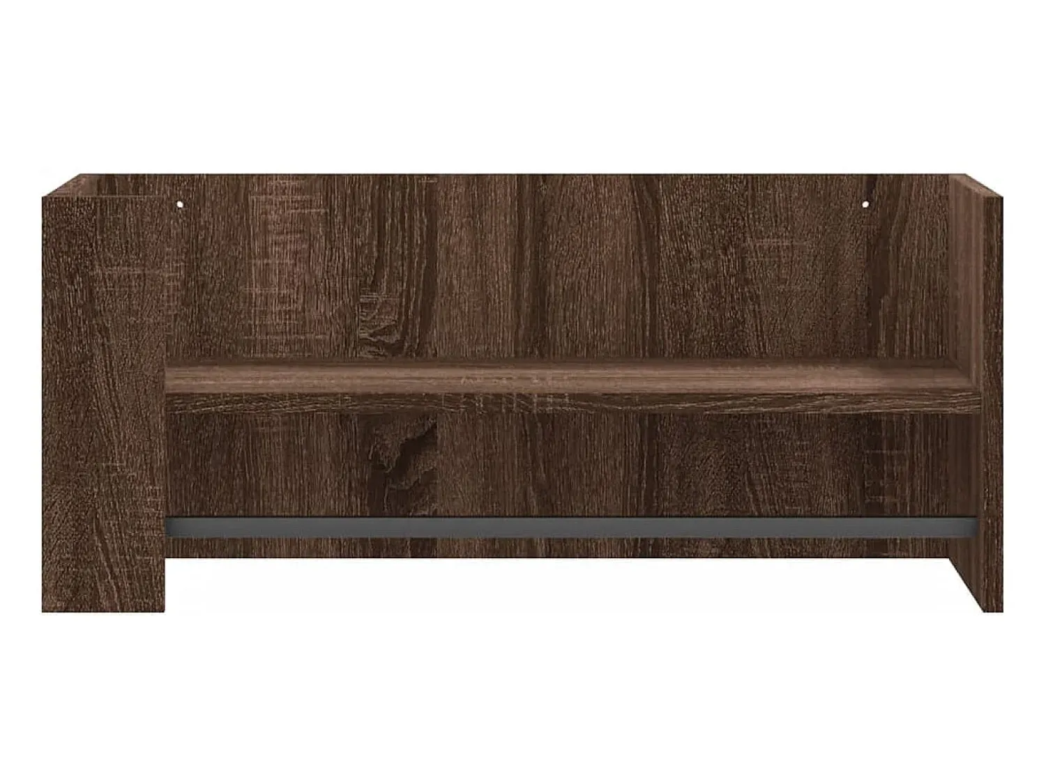 Estante parede 70,5x35x30,5 cm deriv. madeira carvalho PT784982^ Prateleira