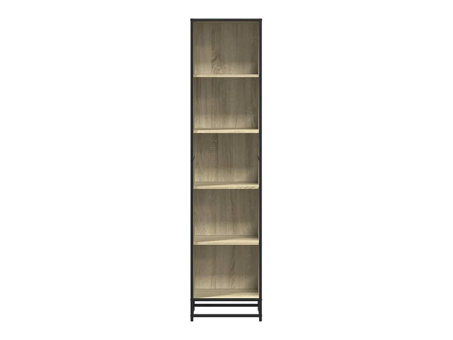 Biblioteca|vidaxl Estante 40x35x170,5 cm contraplacado cor carvalho sonoma Castanho