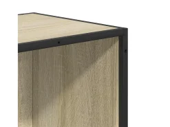 Discount vidaxl Estante 40x35x139 cm contraplacado cor carvalho sonoma Castanho