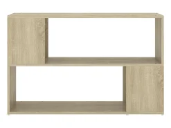 Best Estante 100x24x63 cm derivados de madeira cor carvalho sonoma PT112297 Castanho