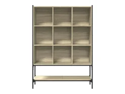 Biblioteca| Estante 102x30x141,5 cm derivados de madeira carvalho sonoma PT566981 Castanho