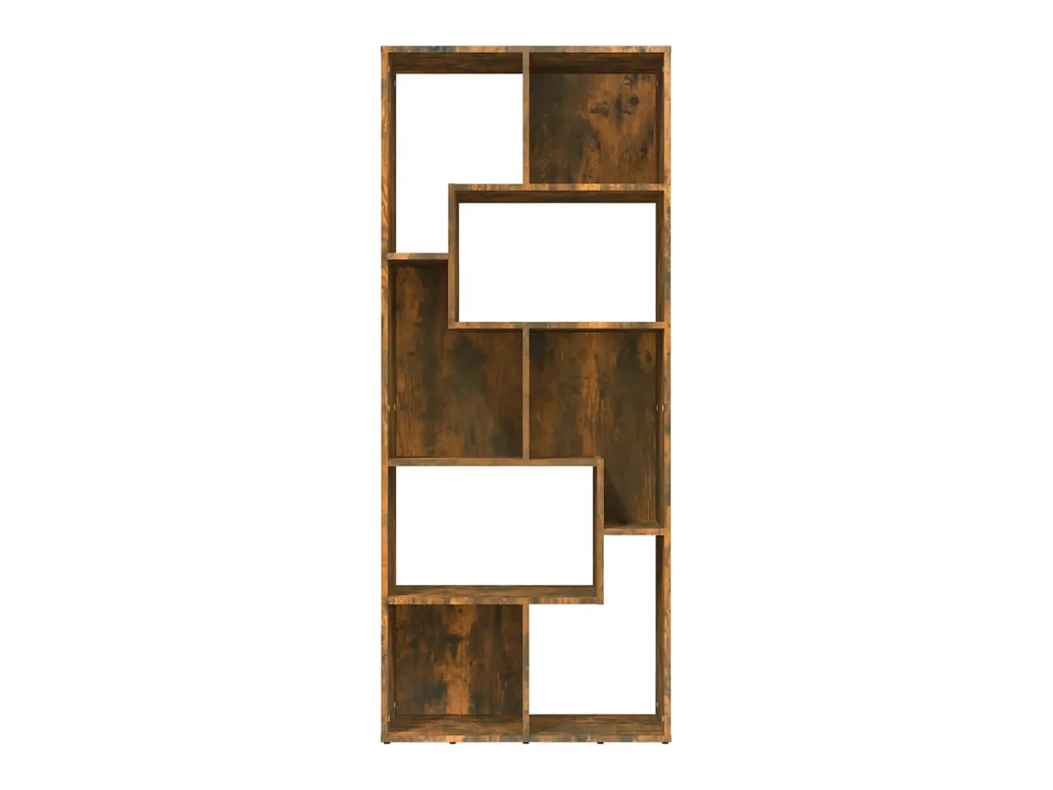 Biblioteca* Estante 67x24x161 cm derivados de madeira carvalho fumado PT610903 Castanho