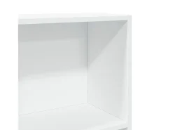 Biblioteca*vidaxl Estante 80x30x114 cm derivados de madeira Branco