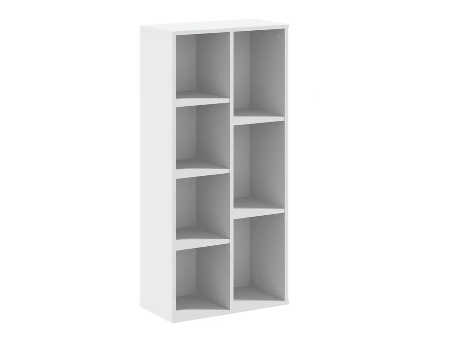 Prateleira|vidaxl Estante 50x25x105 cm derivados de madeira Branco