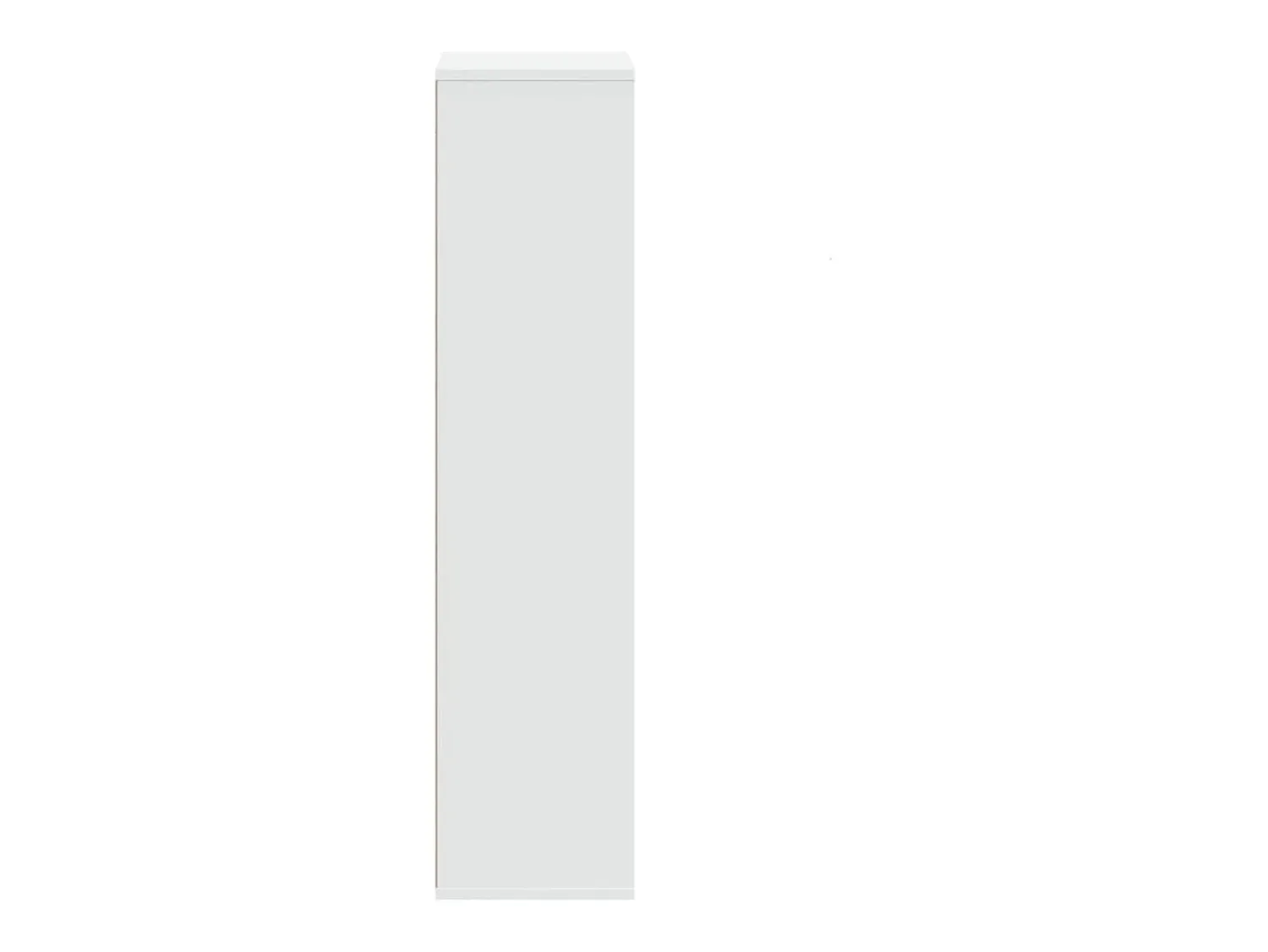 Prateleira|vidaxl Estante 50x25x105 cm derivados de madeira Branco