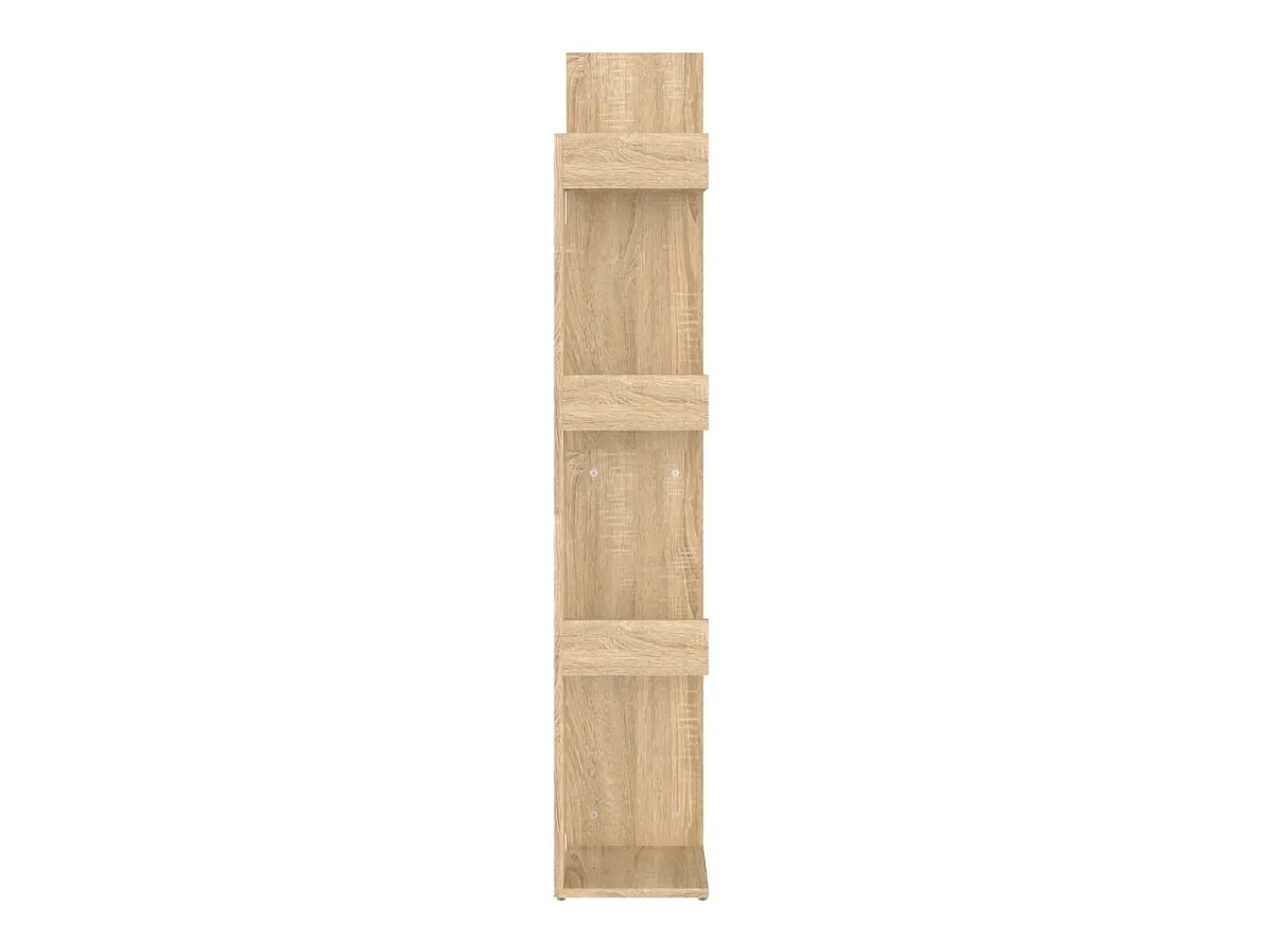 Vitrina|vidaxl Estante 48x25,5x140 cm derivados de madeira carvalho sonoma Castanho