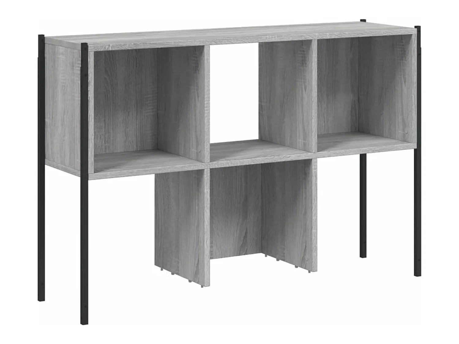 Online vidaxl Estante 102x28x172 cm derivados de madeira sonoma Cinzento