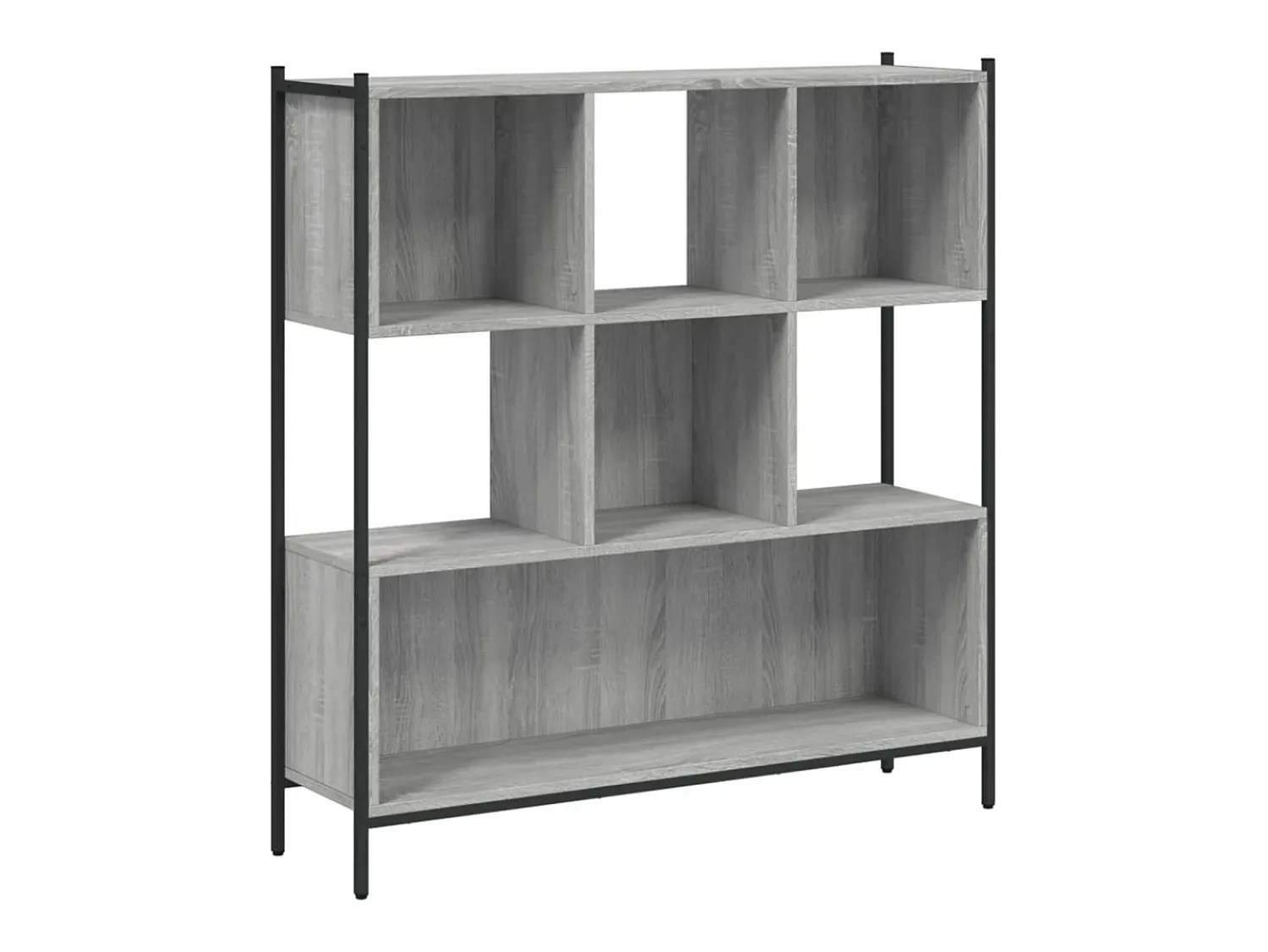 Online vidaxl Estante 102x28x172 cm derivados de madeira sonoma Cinzento