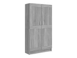 Biblioteca* Estante 82,5x30,5x150 cm derivados de madeira sonoma PT726616 Cinzento