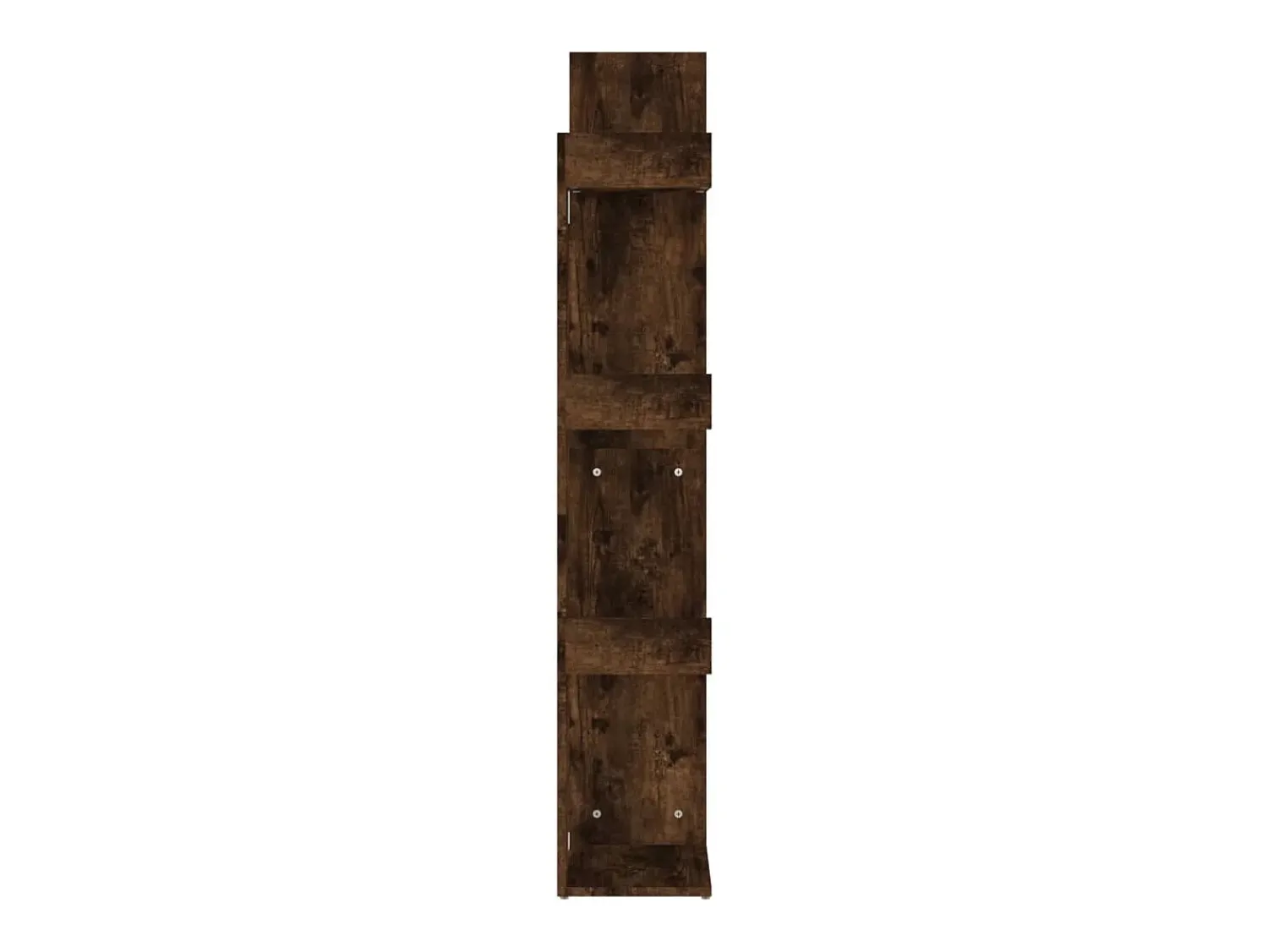 Vitrina|vidaxl Estante 48x25,5x140 cm derivados de madeira carvalho fumado Castanho