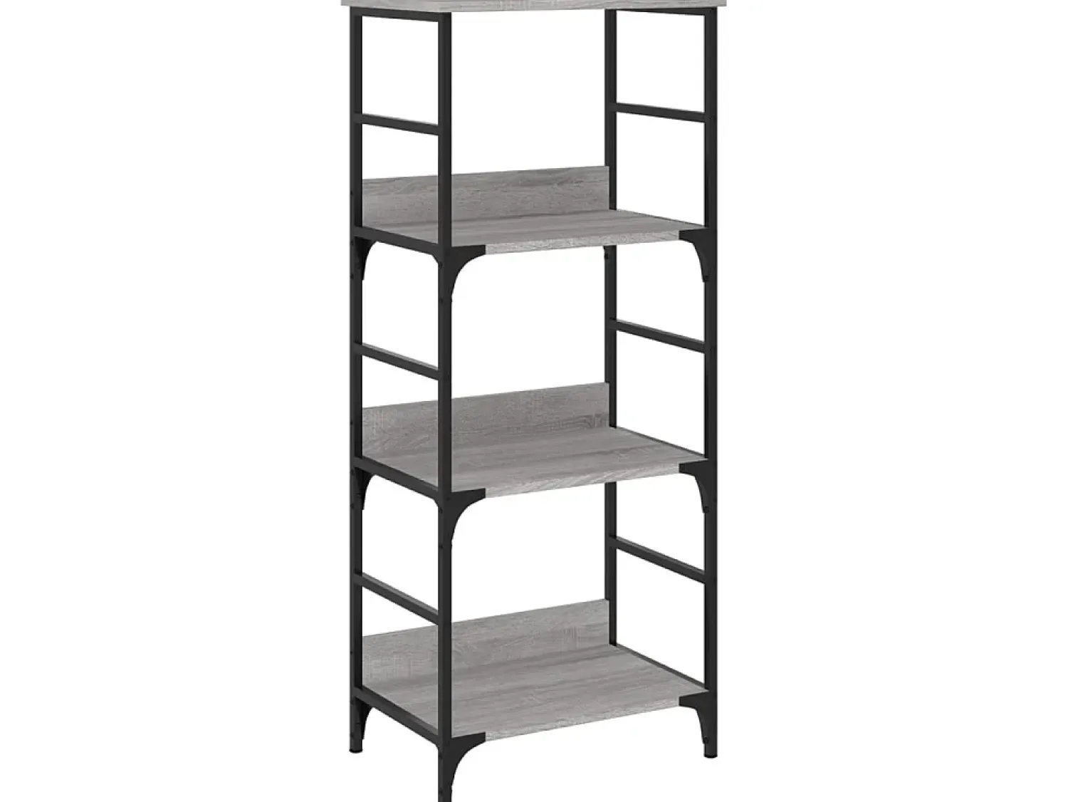 Biblioteca* Estante 50x33x117,5 cm derivados de madeira sonoma PT487984 Cinzento