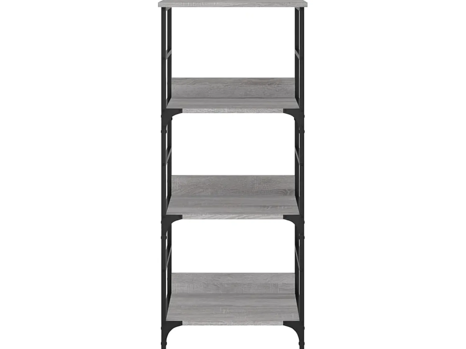 Biblioteca* Estante 50x33x117,5 cm derivados de madeira sonoma PT487984 Cinzento