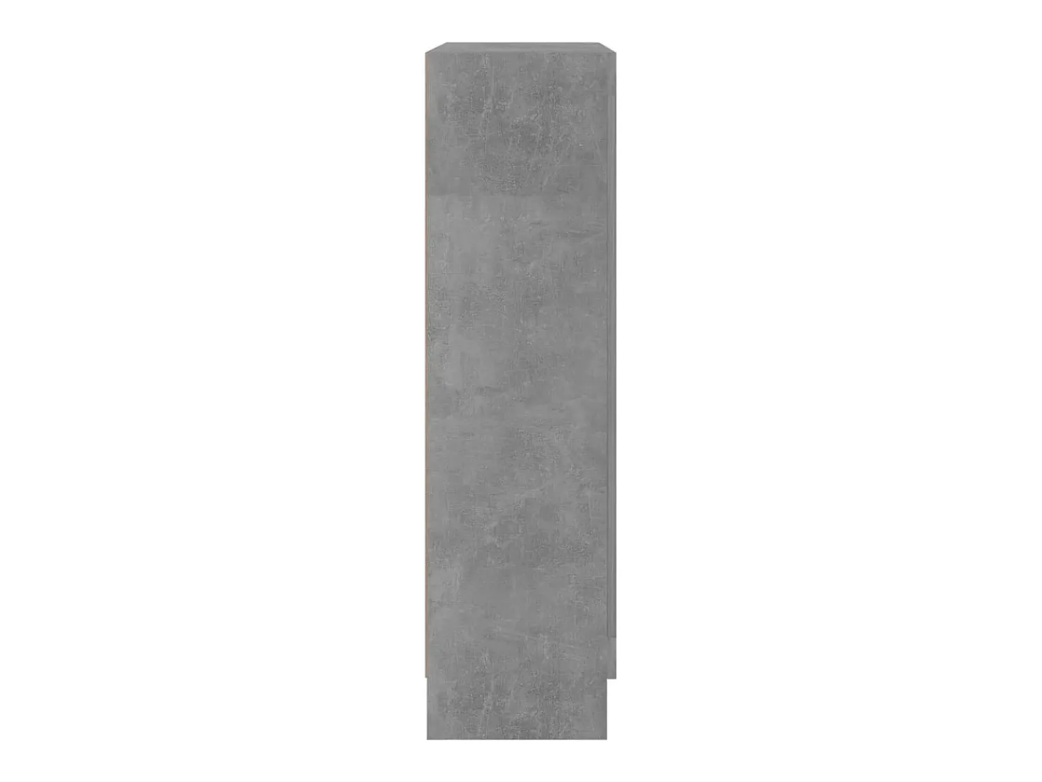 Prateleira*vidaxl Estante 82,5x30,5x115 cm derivados de madeira cimento Cinzento