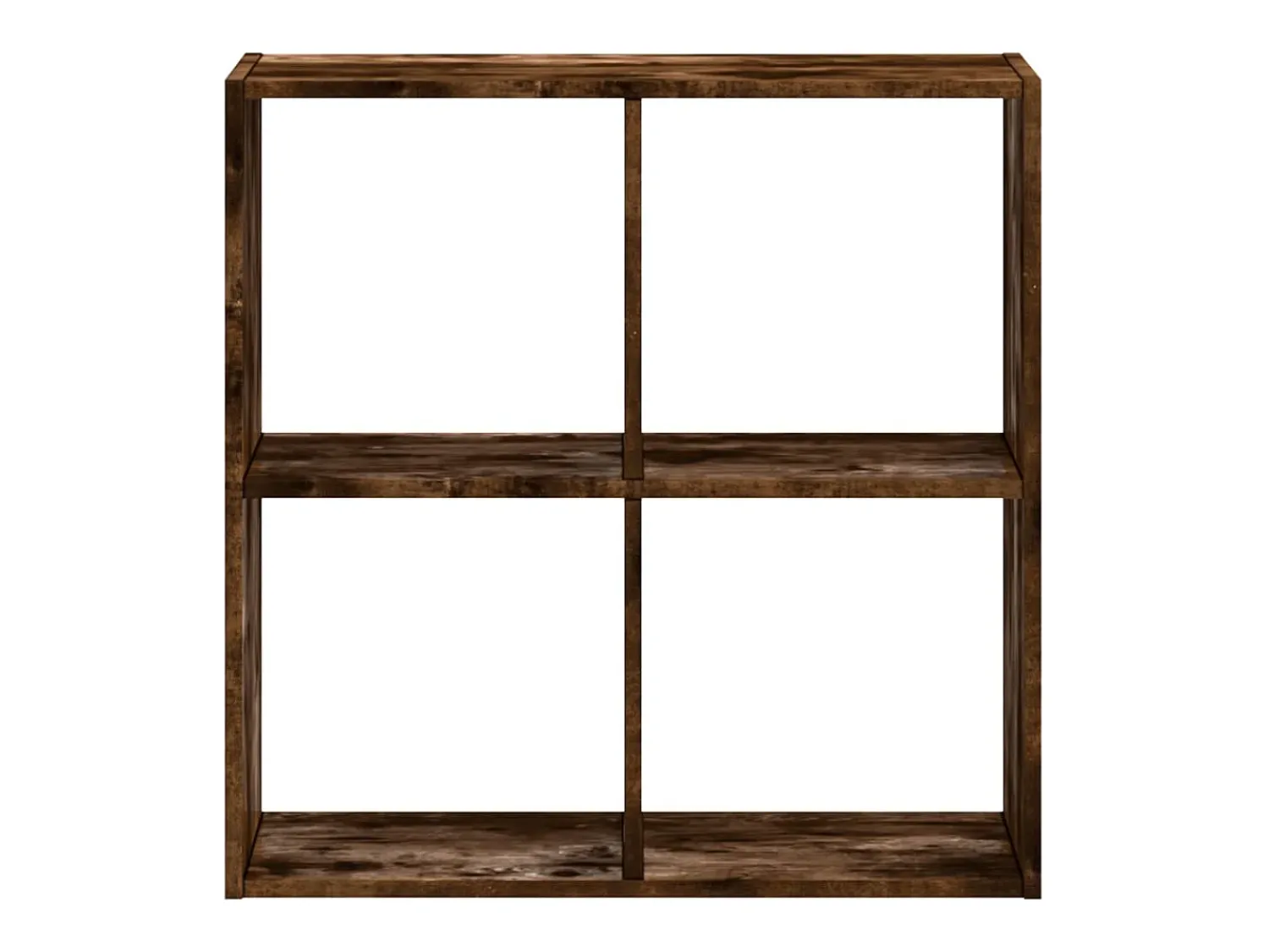 Biblioteca* Estante 68,5x32x68,5 cm derivados de madeira carvalho fumado PT338419 Castanho