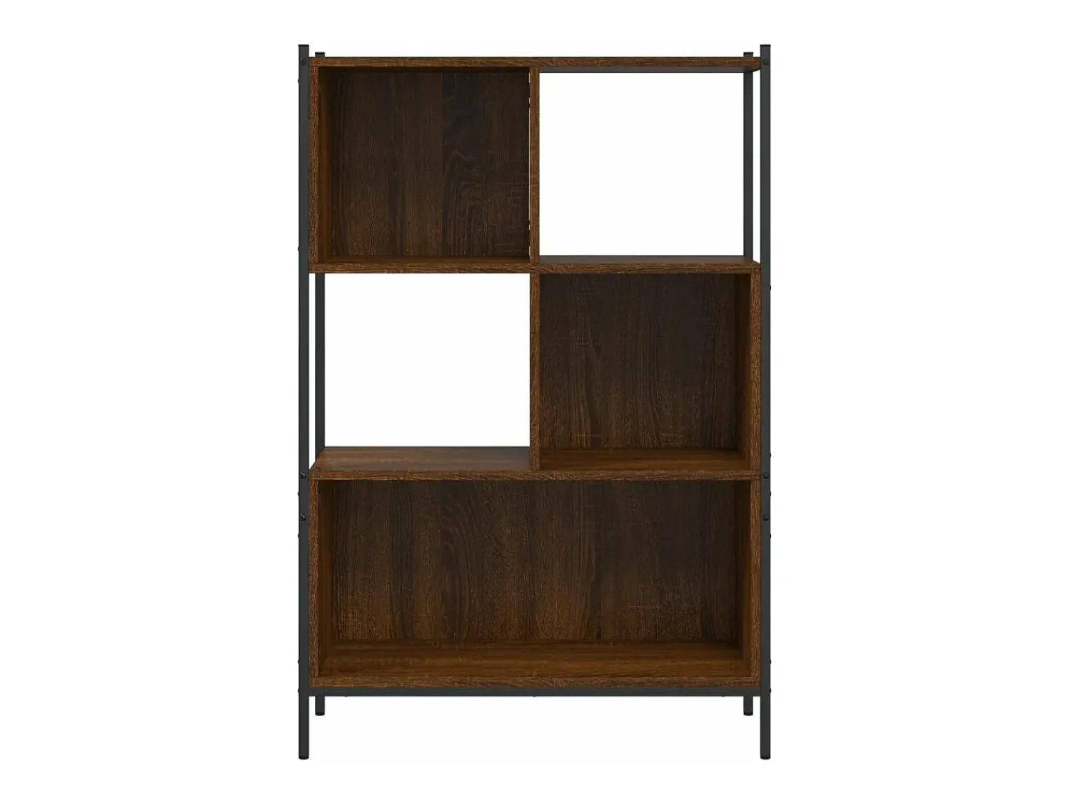 Vitrina|vidaxl Estante 72x28x109 cm derivados de madeira carvalho Castanho