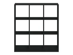 Clearance vidaxl Estante 102x32x108 cm derivados de madeira Preto