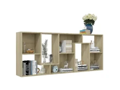 Biblioteca| Estante 67x24x161 cm derivados de madeira carvalho sonoma PT907841 Castanho