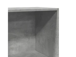 Clearance vidaxl Estante 40x30x189 cm derivados de madeira cimento Cinzento