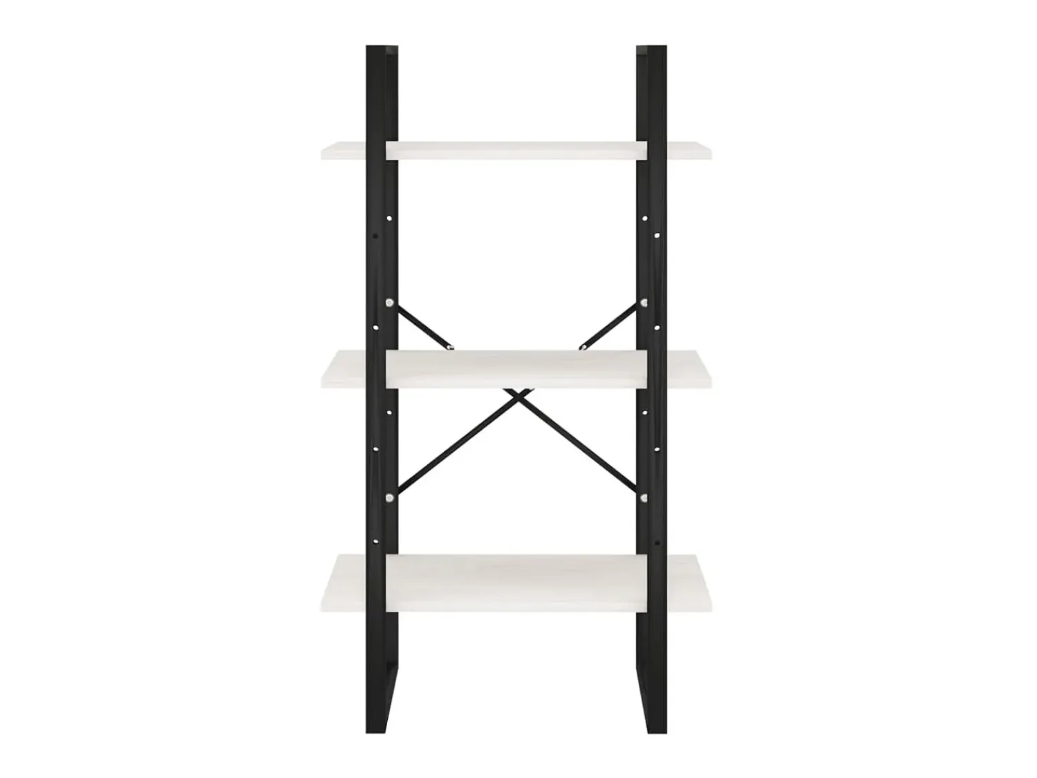 Prateleira| Estante 60x30x105 cm madeira de pinho maciça PT415266 Branco