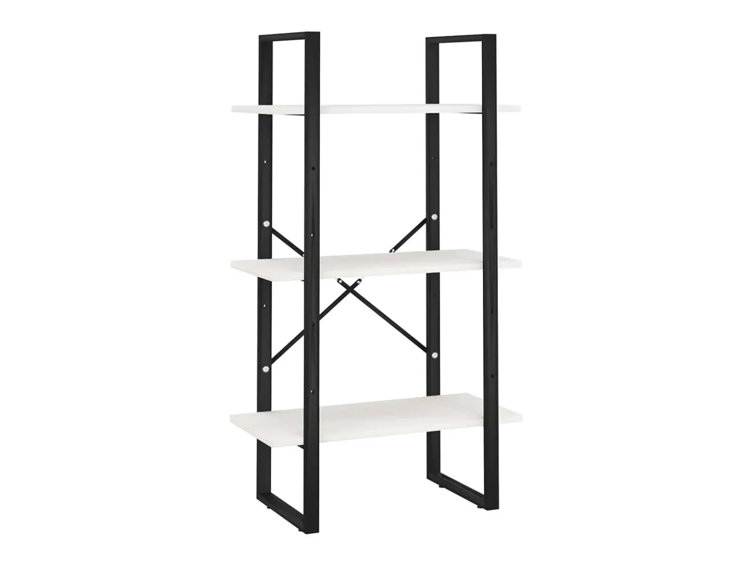 Prateleira| Estante 60x30x105 cm madeira de pinho maciça PT415266 Branco