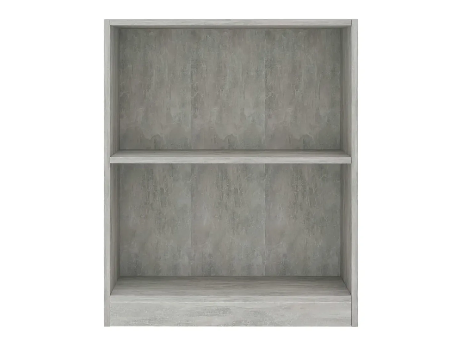 Estante 60x24x76 cm madeira processada cinza cimento PT106667^ Biblioteca