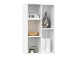 Biblioteca* Estante/aparador 50x25x80 cm contraplacado PT606625 Branco