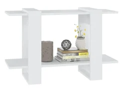 Prateleira|vidaxl Estante/divisória 80x30x51 cm Branco