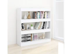 Prateleira|vidaxl Estante/divisória 100x30x103 cm Branco