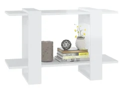 vidaxl Estante/divisória 80x30x51 cm brilhante^ Prateleira
