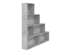 vidaxl Estante/divisória 155x24x160 cm contraplacado cimento^ Prateleira