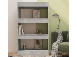Discount Estante/divisória 60x30x103 cm contraplacado cor cinza cimento PT278532 Cinzento