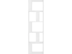 Biblioteca| Estante/divisória 45x24x159 cm contraplacado PT105508 Branco