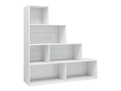 Prateleira*vidaxl Estante/divisória 155x24x160 cm contraplacado brilhante Branco