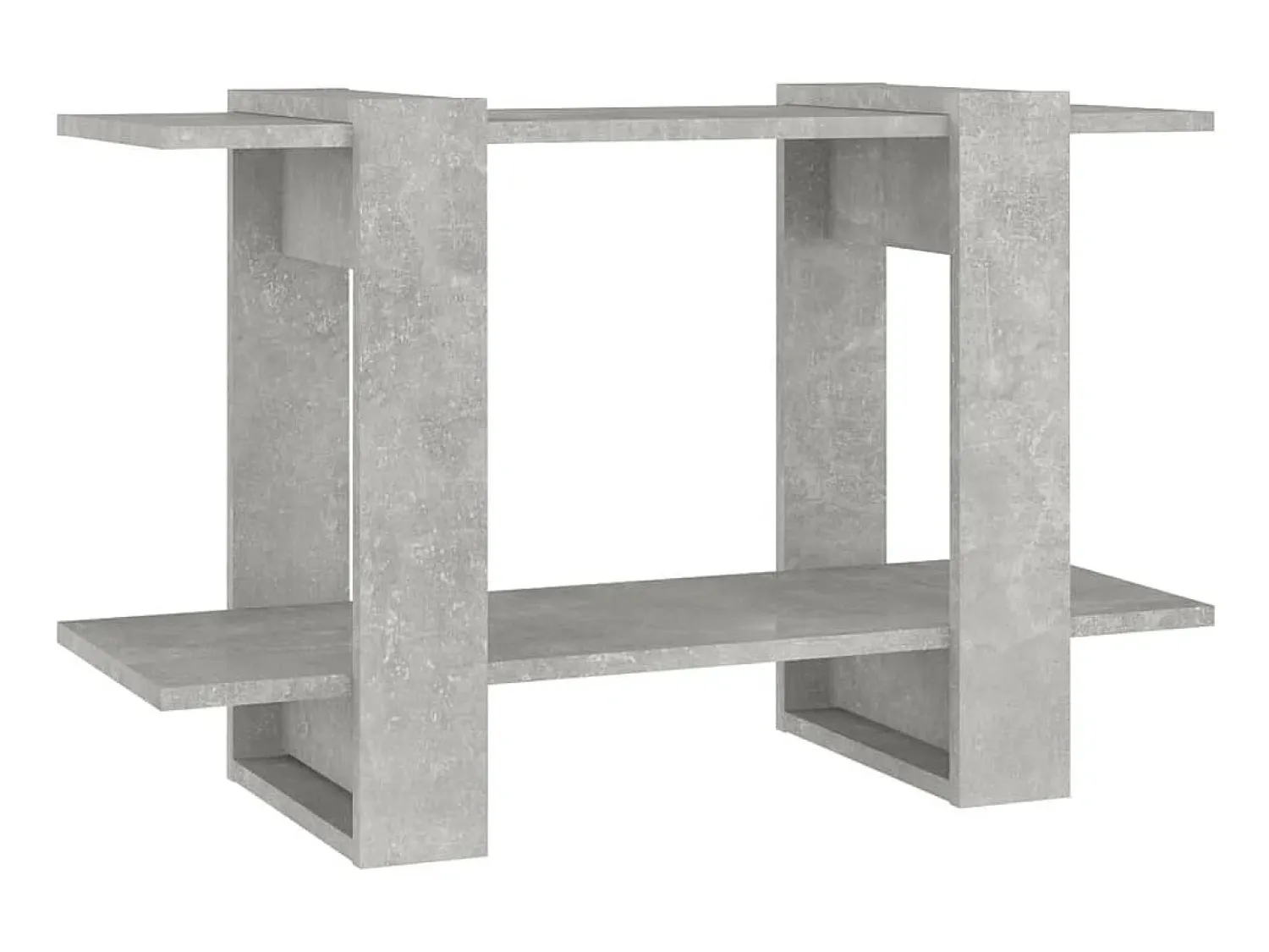 Biblioteca| Estante/divisória 80x30x51 cm cor cimento PT164998 Cinzento