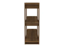 Biblioteca* Estante/divisória 100x30x87 cm cor carvalho PT768676 Castanho