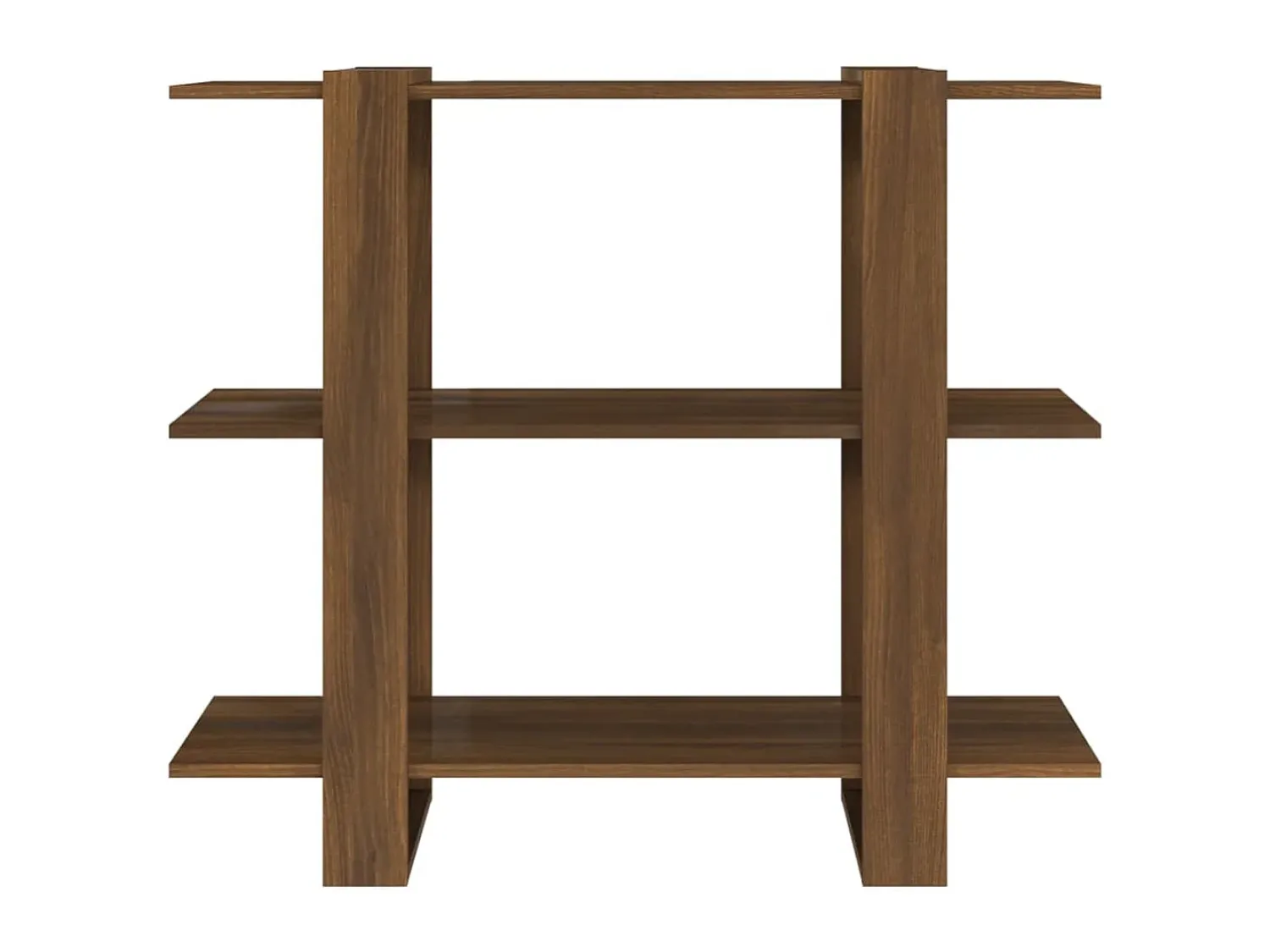Biblioteca* Estante/divisória 100x30x87 cm cor carvalho PT768676 Castanho