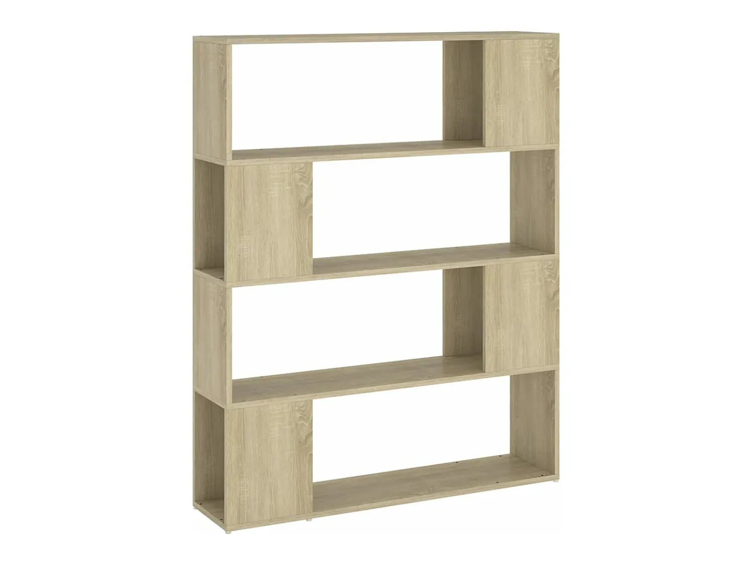 Prateleira*vidaxl Estante/divisória 100x24x124 cm cor carvalho sonoma Castanho
